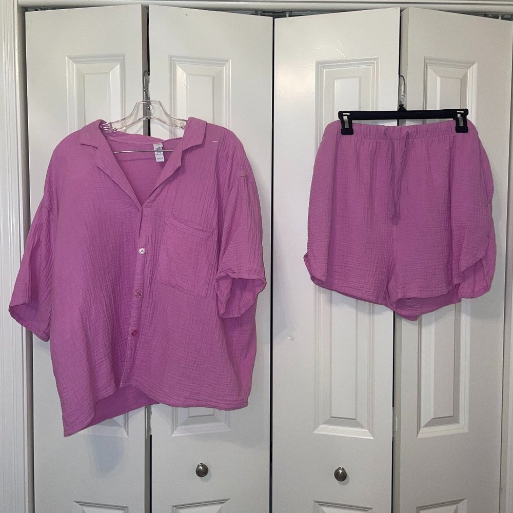 Target Cotton Pajama Set Size XL